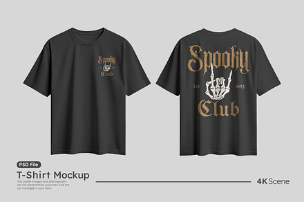 Oversize T-Shirt Mockup, a Shirt Mockup by MySam