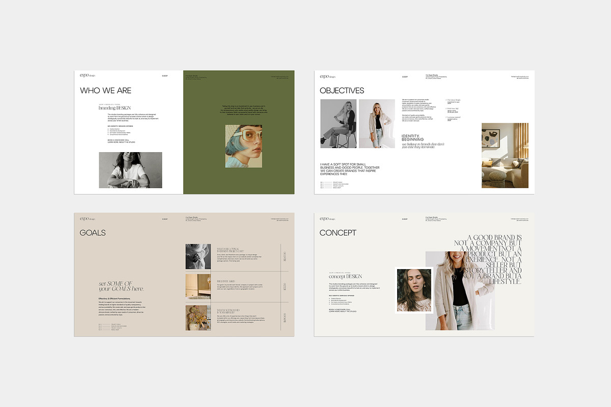Expo | Brand Proposal, a Presentation Template by creathrivestudio (Photo 4 of 12)