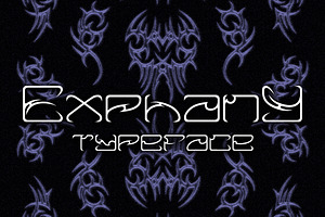 EXPHANY Font