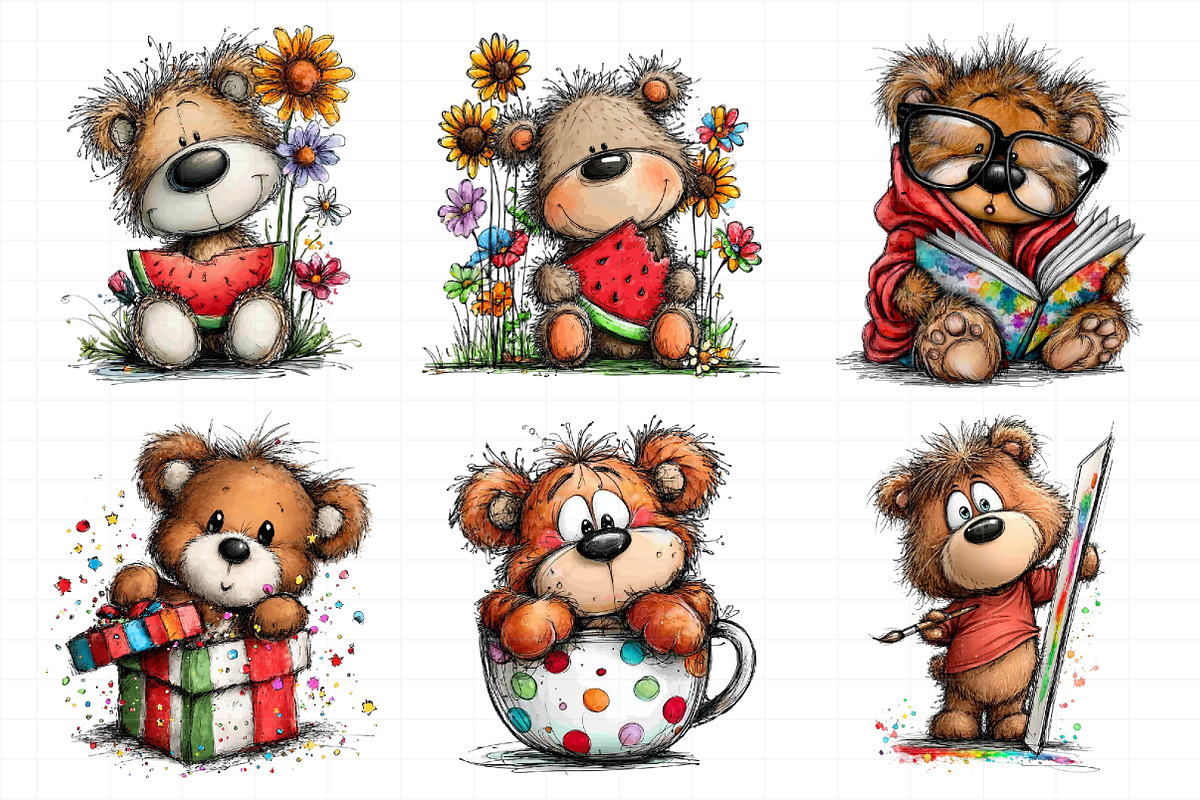 Whimsical Winter Clipart, an Illustration by Daily.Designs (Photo 5 of 5)