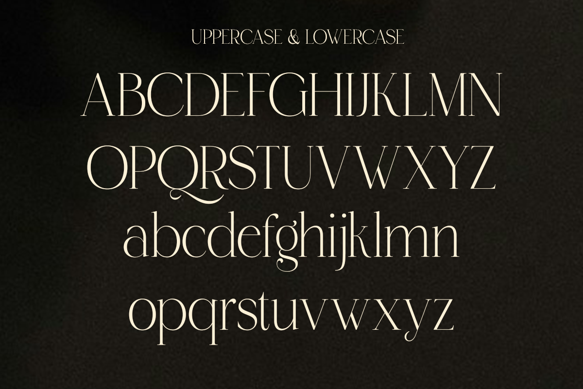 Roowgen - Elegant Swash Display, a Serif Font by Qweera Studio (Photo 12 of 12)