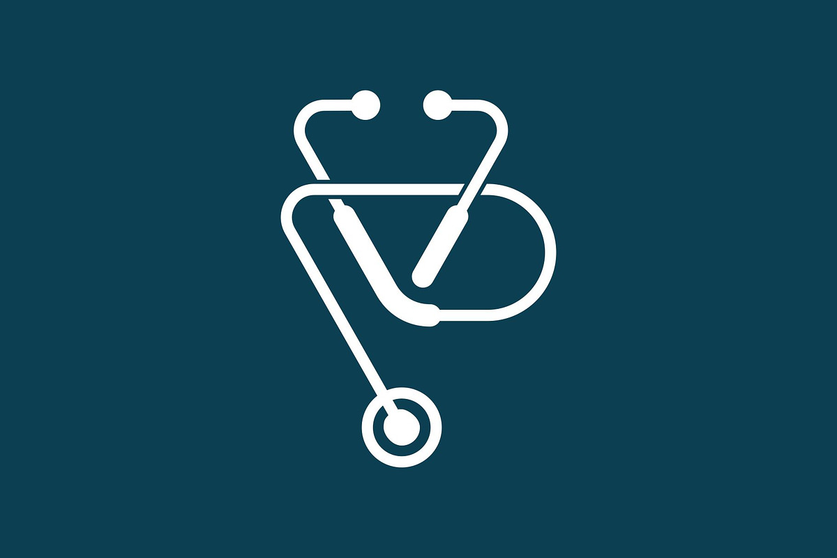 Letter P Stethoscope Logo, a Branding & Logo Template by Buqancreative (Photo 2 of 2)