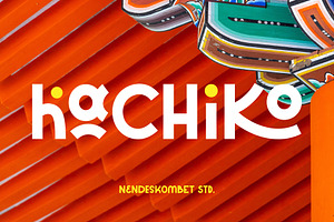 Hachiko - Full of Fun Font