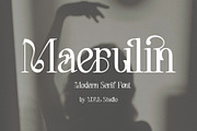 Maerulin – Serif Font, a Serif Font by NDNL Studio (Thumbnail 1 of 13)