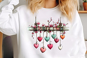 valentines day love clipart, an Illustration by SinaCreation (Thumbnail 6 of 10)