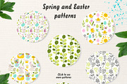 Spring and Easter patterns!, a Pattern Graphic by Nafanya (Thumbnail 2 of 7)