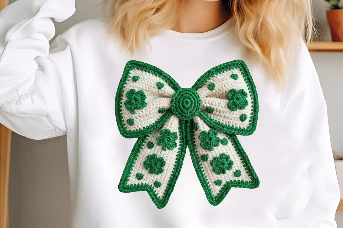 Preppy Coquette St Patrick's Day PNG, an Illustration by CreationArt (Photo 2 of 4)