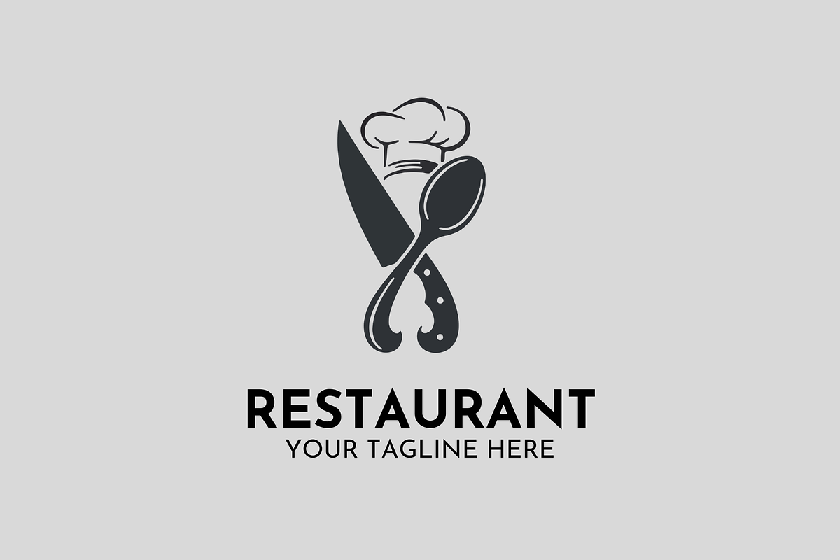 Chef Restaurant Logo Design Brand, a Branding & Logo Template by Megafox Studio (Photo 2 of 2)