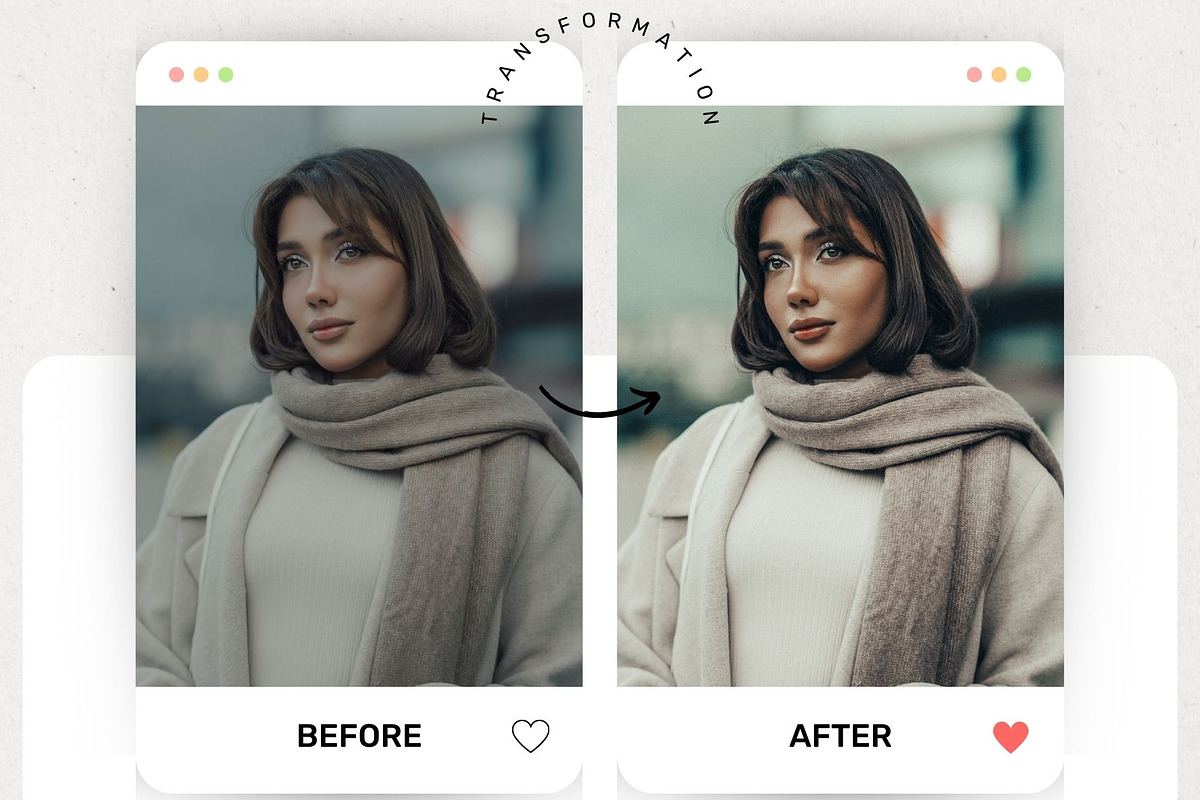 No Filter Lightroom Presets and LUTs, a Brushes & More by presetsroom (Photo 5 of 13)