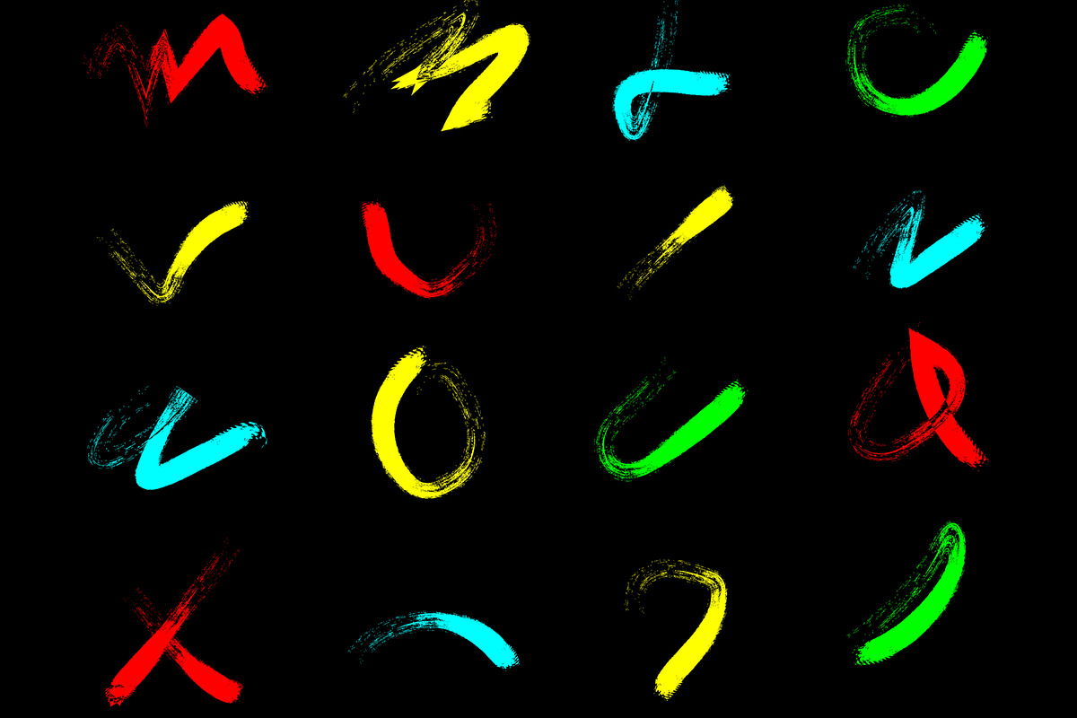 Hand Drawing Brushes Layout, an Object Illustration by ContestDesign (Photo 1 of 3)