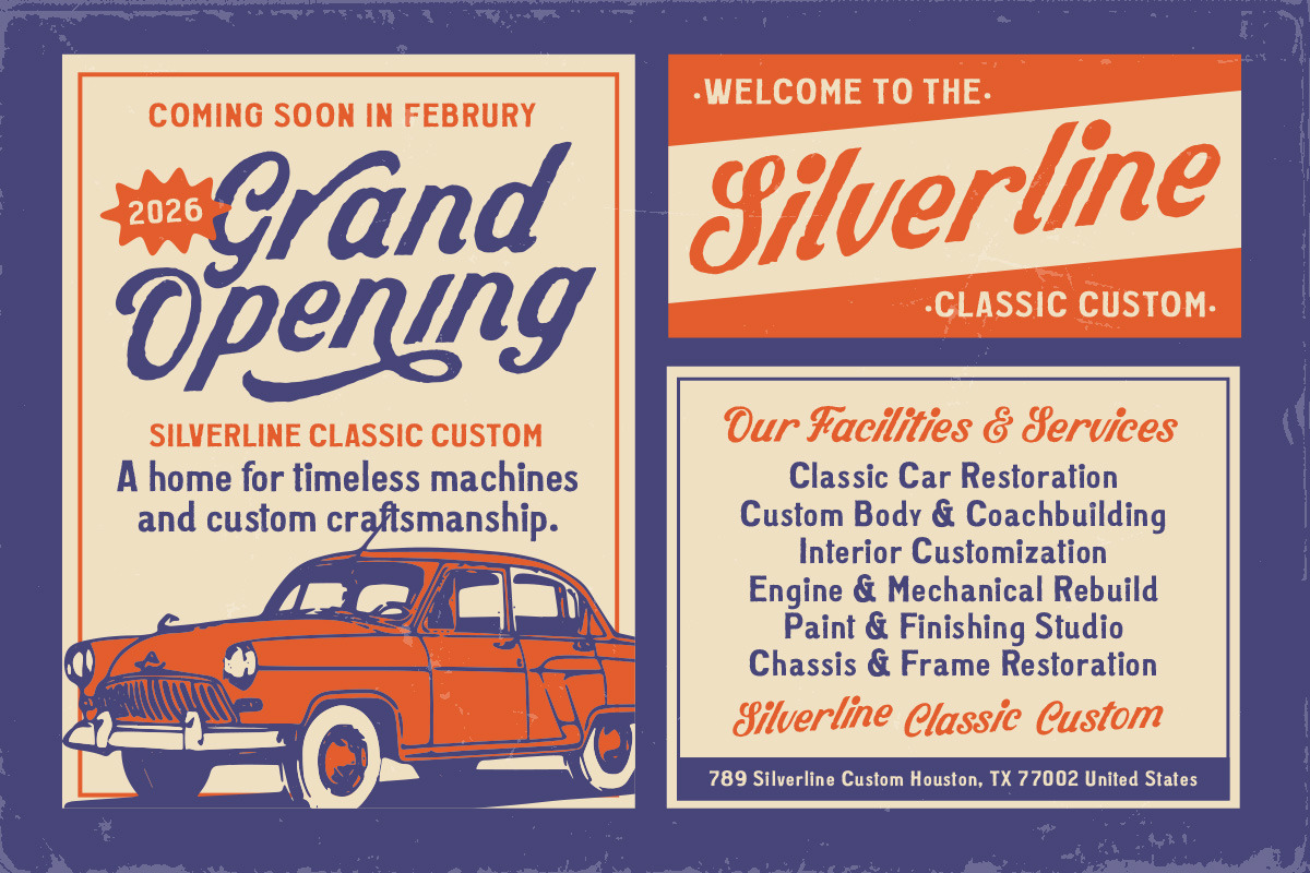 Mountains Range Classic Font Duo, a Script Font by Letterhend Studio (Photo 9 of 9)