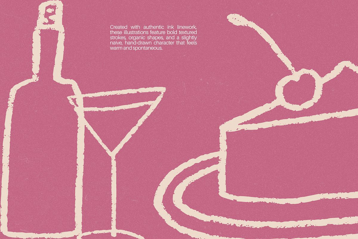 Ink Kitchen Stories: Food Collection, a Food Illustration by Veyla (Photo 7 of 12)