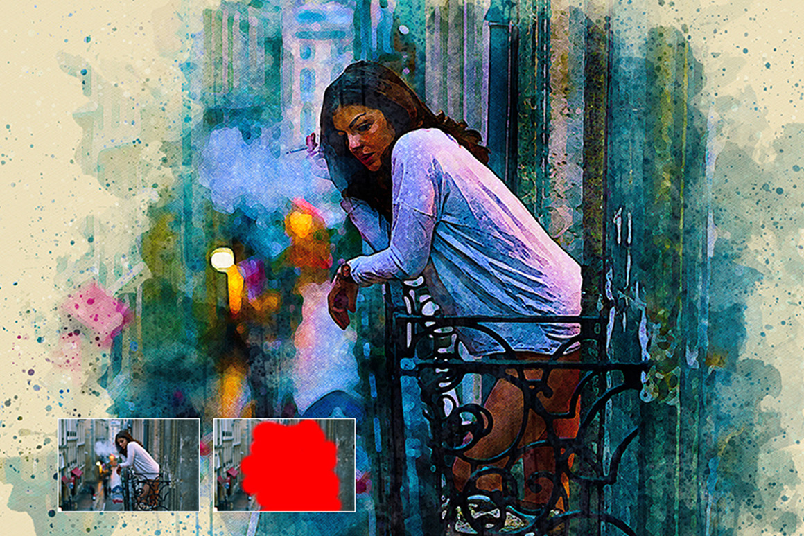 830 Creative Photoshop Action BUNDLE, an Action Add-On by Design Forest (Photo 28 of 133)
