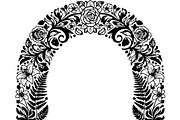 Vintage Ornamental Arch Frame Vector, a Decorative Illustration by Designer_Momina (Thumbnail 6 of 21)