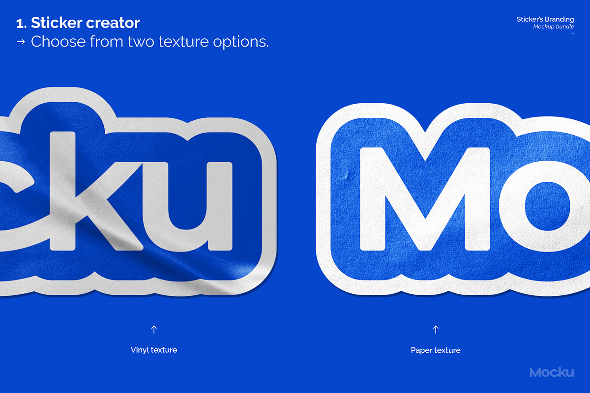 Sticker's Branding Mockup Bundle, a Packaging Mockup by Mocku (Photo 5 of 25)