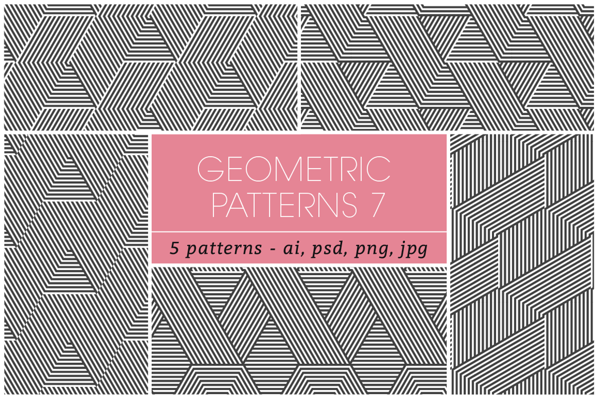 Geometric Patterns 7, a Pattern Graphic by kloroform