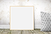 Rustic frame mockup 8x10 / 16x20, a Print Template by PinkJellyfish (Thumbnail 11 of 12)
