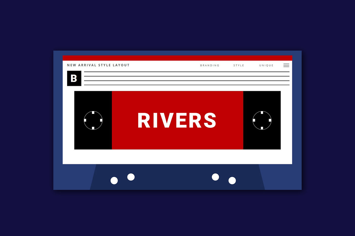 RIVERS Presentation Template, a Presentation Template by Yo Slide