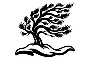 Windblown Tree Silhouette, an Object Graphic by Gfx_Store (Thumbnail 14 of 16)