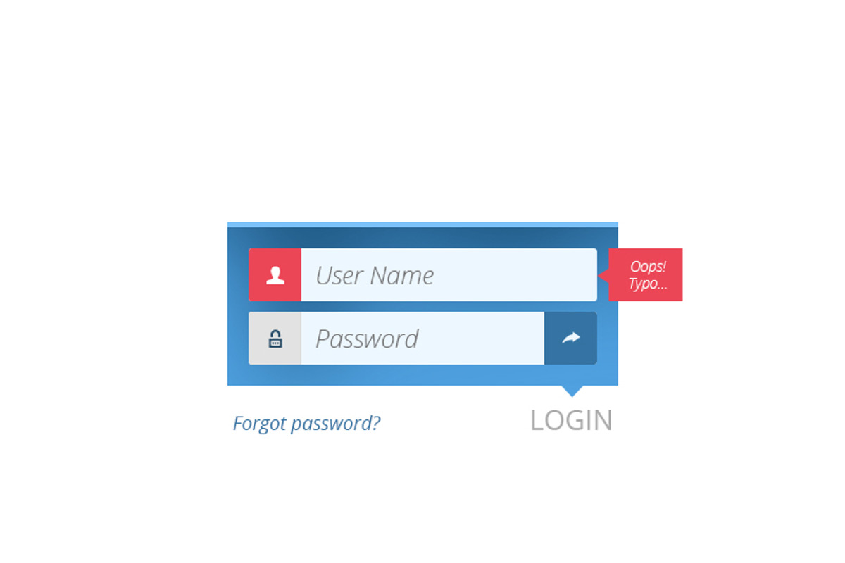 Crisp Login Box, a Templates & Theme by VectorBurn (Photo 2 of 2)