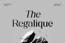 The Regalique Sans Serif Family Font