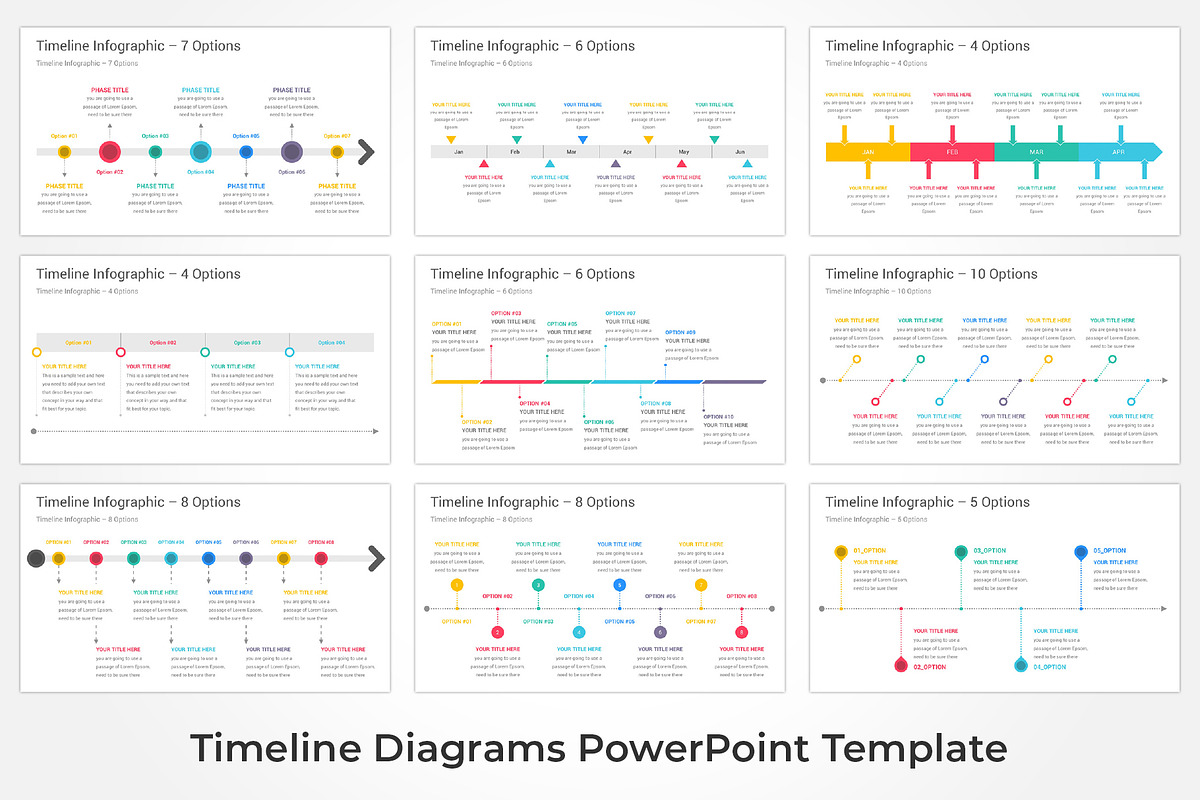 Timeline Infographics PowerPoint, a Presentation Template by GraphicStan (Photo 9 of 19)