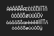Troble Unique Sans Typeface, a Sans Serif Font by Artiveko (Thumbnail 5 of 7)