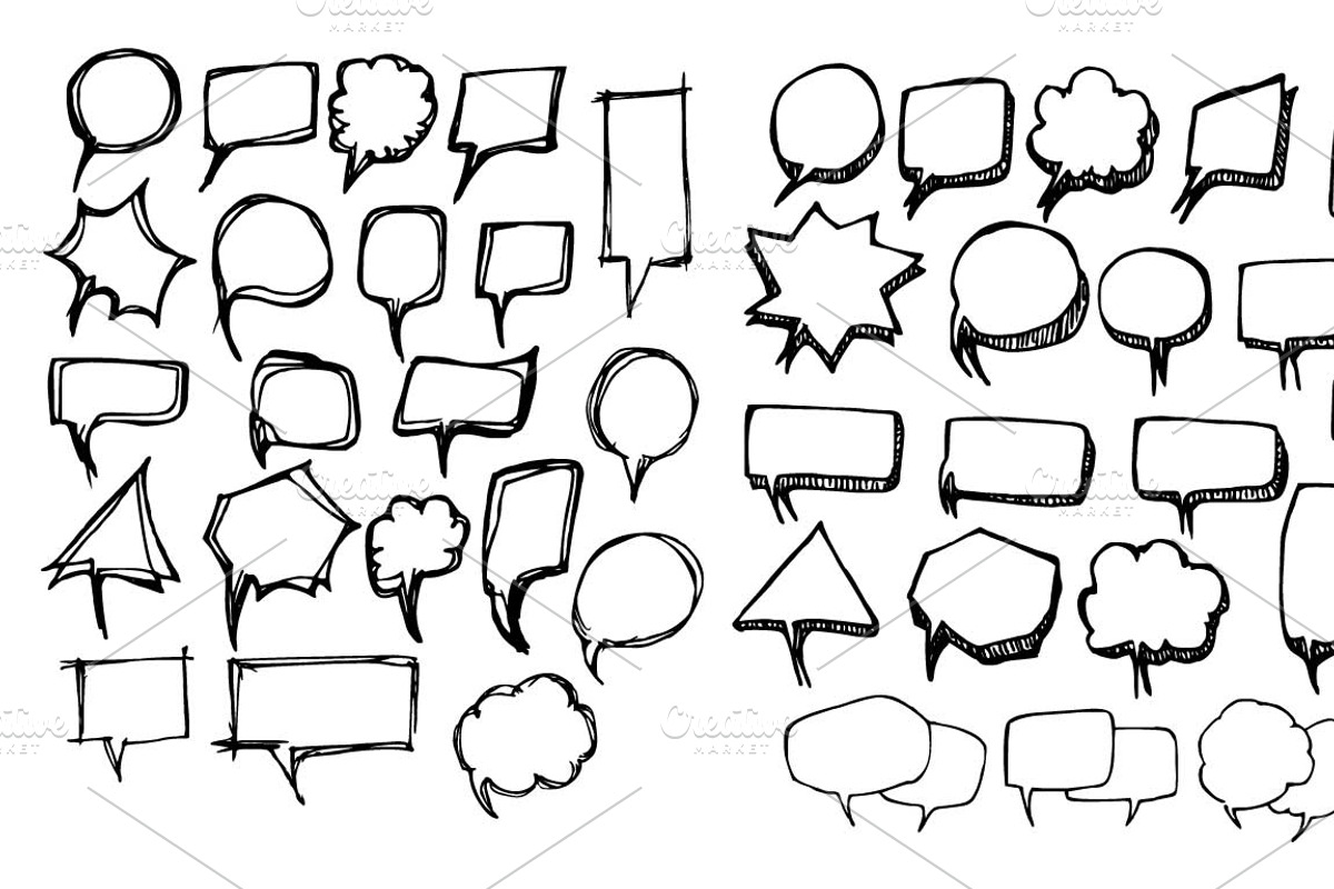 4657 Hand Drawn doodle elements, an Education Illustration by TKDoodle (Photo 8 of 77)