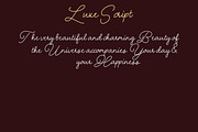 LuxeScript Handwriting, a Handwritten Font by Ardb (Thumbnail 4 of 6)