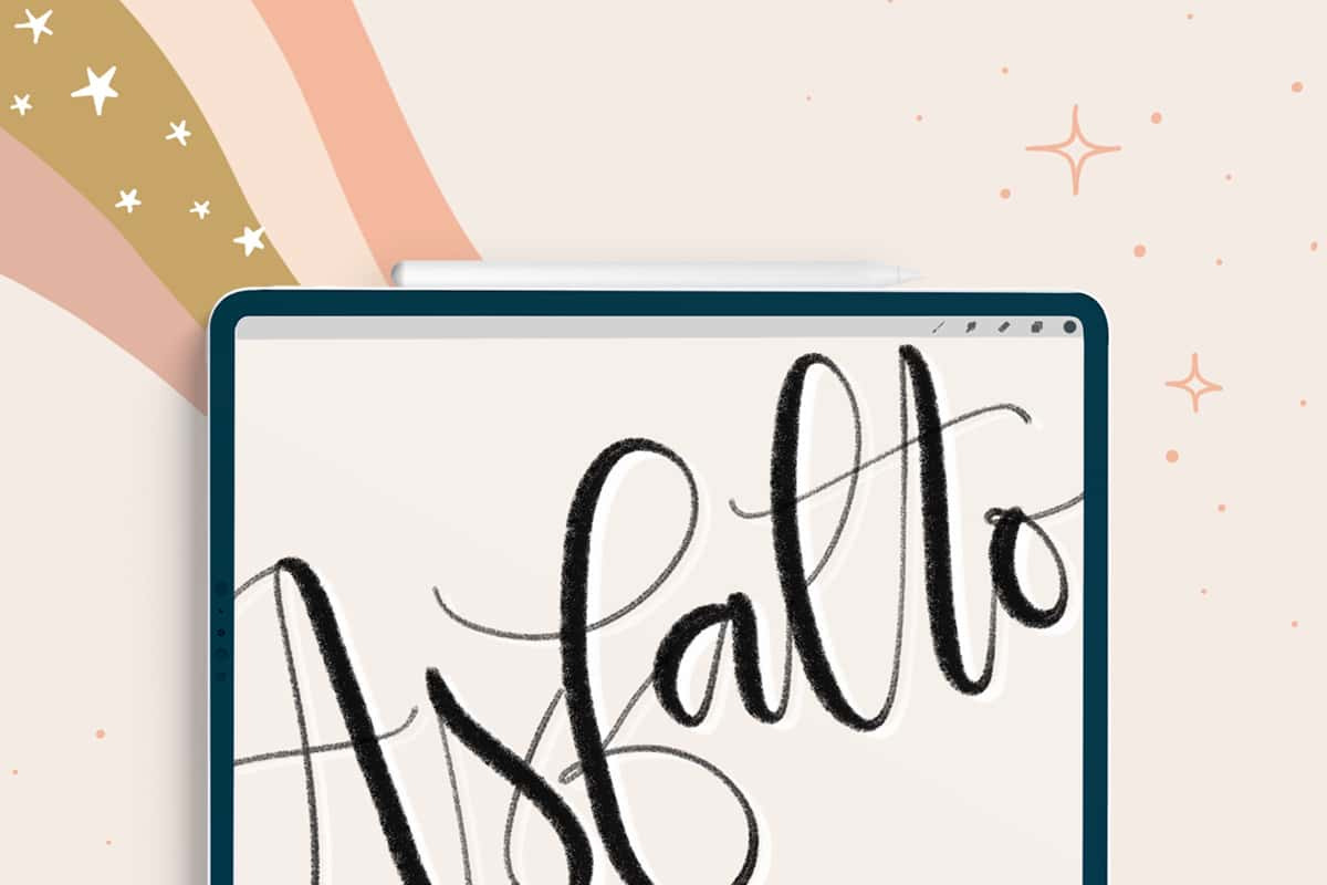 Joyful Procreate Brush Calligraphy, a Brush Add-On by HowJoyful  (Photo 4 of 44)