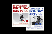 BoldVibe Birthday Invitation, an Invitation Template by Neermana (Thumbnail 2 of 4)