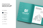 Presentation Folder PSD Mockup, a Product Mockup by graphypix (Thumbnail 2 of 4)