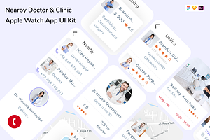 Nearby Doctor & Clinic Apple Watch A