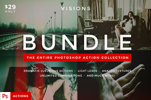 VISIONS - Photoshop Action Bundle