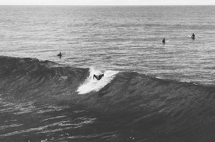 Catching a wave