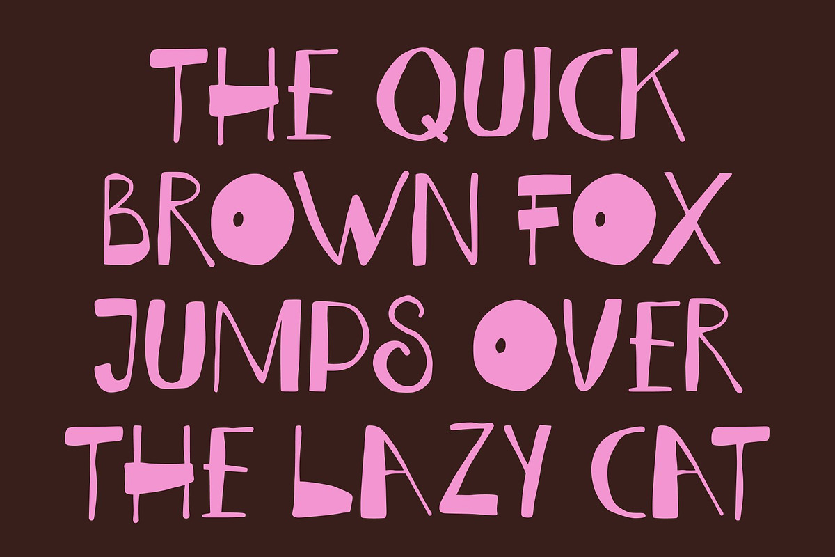 CS Gamalies – Ugly Font, a Handwritten Font by Craft Supply Co. (Photo 6 of 8)