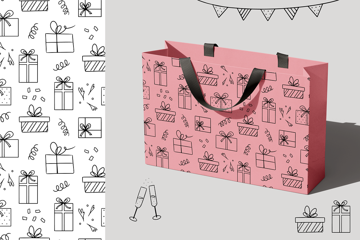 Birthday Party Graphics & Photos, an Object Illustration by ApollinariaManko (Photo 12 of 14)