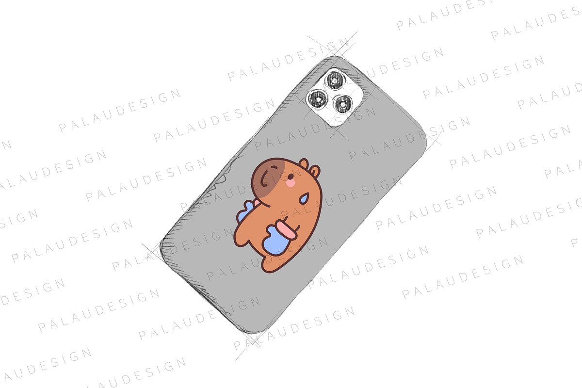 Cute Capybara Sporty Style, a Sport Illustration by Palau (Photo 8 of 12)