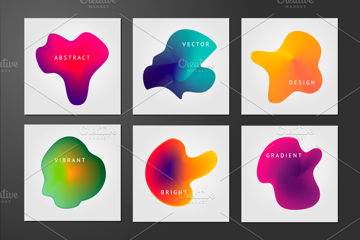 Future Form. Vector elements pack., a Templates & Theme by ne2pi (Photo 4 of 6)