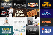 2400+ Fonts, Fonts Bundle, Fonts, a Script Font by Chipshpow Graphics (Thumbnail 6 of 8)