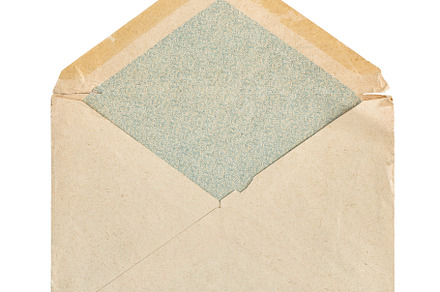 Used paper post mail envelope isolat, a Business Photo by LiliGraphie