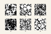 Floral Silhouettes Patterns Set, a Background Graphic by GALAKAM (Thumbnail 5 of 14)