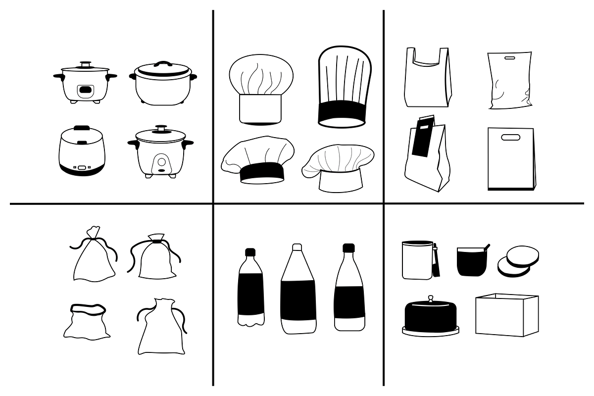 150+ Cookware Illustrations, a Food Illustration by The Journey Atelier (Photo 9 of 11)