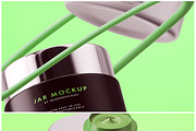 Cream Jar Mockup, a Cups & Container Mockup by HexenDesigns (Thumbnail 4 of 4)