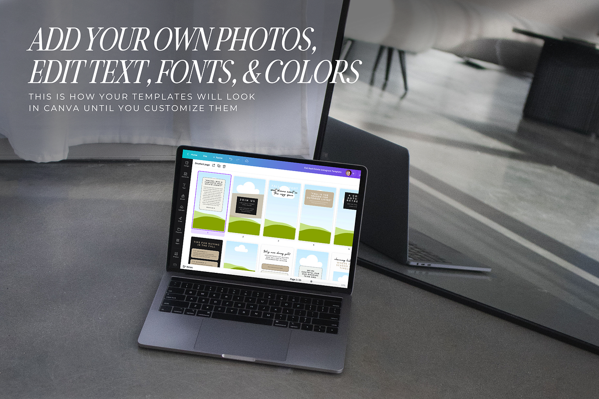 Fall Real Estate Instagram Templates, a Social Media Template by Blush Created (Photo 9 of 12)