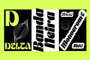 JT Modernism | Funky Font, a Sans Serif Font by Jolicia Type (Thumbnail 9 of 15)