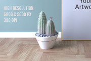 Minimal Frame Mockup, a Print Template by Designrepos (Thumbnail 2 of 2)