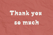 Balloon Display Font, a Handwritten Font by Ruddean2109 (Thumbnail 10 of 10)