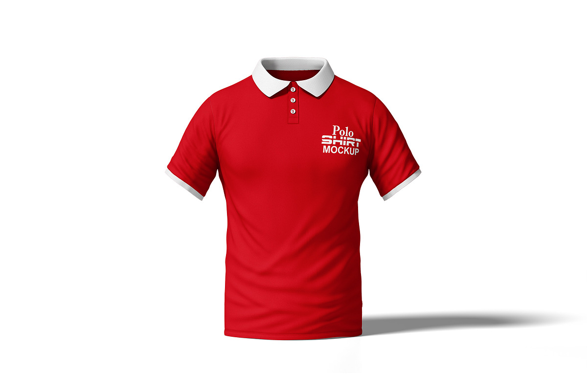 Polo T-Shirt Mockup, a Shirt Mockup by mockupbuys (Photo 12 of 52)
