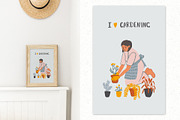 Gardening clipart, stickers. Plants, an Illustration by ann_etc (Thumbnail 7 of 11)